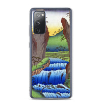 'Bichu: Go Valley' by Hiroshige, 1853 - Samsung Phone Case