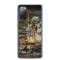 'Shozo Hayashiya's Ghost Stories: The Hundred Tales Of A Haunted House' by Kuniyoshi, ca. 1840 - Samsung Phone Case