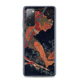 'Kobo Daishi Wards Off A Demon By Reciting The Tantra' by Hokusai, ca. 1840s - Samsung Phone Case