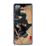 'Mitake: Akushichibyoe Kagekiyo' by Kuniyoshi, 1852 - Samsung Phone Case