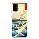 'The Sea at Satta, Suruga' Province' by Hiroshige, 1858 - Samsung Phone Case