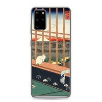 'Asakusa Ricefields and Torinomachi Festival' by Hiroshige, 1857 - Samsung Phone Case