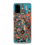 'One Hundred And Eight Heroes of the Shuihuzhuan' (Print 1) by Kuniyoshi, ca. 1830 - Samsung Phone Case