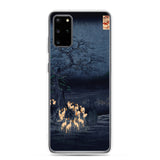 'Foxfires On New Year's Eve At The Enoki Tree' by Hiroshige, 1857 - Samsung Phone Case