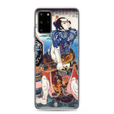 'Kanchikotsuritsu Shuki' by Kuniyoshi, ca. 1830 - Samsung Phone Case