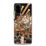 'Musashibo Benkei Fighting Nenoi Oyata' by Yoshitoshi, 1865 - iPhone Case - Samsung Phone Case