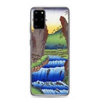 'Bichu: Go Valley' by Hiroshige, 1853 - Samsung Phone Case