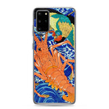 'Phoenix and Lobster' by Kuniyoshi, 1837 - Samsung Phone Case