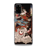 'Samurai Riding A Skull' by Yoshitoshi, 1864 - Samsung Phone Case