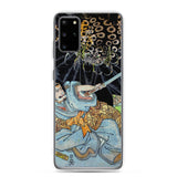 'Minamoto no Yorimitsu Is Attacked By A Demon Spider' by Kuniyoshi, ca. 1820 - Samsung Phone Case