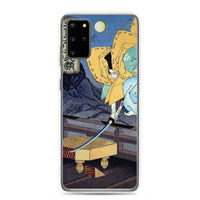 'Hachimantaro Yoshiie' by Yoshitoshi, 1886 - Samsung Phone Case