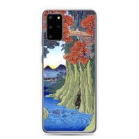 'Kai: Monkey Bridge' by Hiroshige, 1853 - Samsung Phone Case