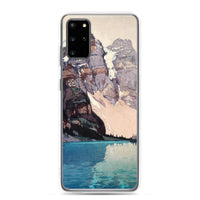 'Moraine Lake' by Yoshida Hiroshi, 1925 Samsung Phone Case