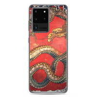 'Dragon' by Hokusai, ca. 1844 - Samsung Phone Case