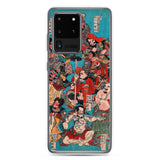 'One Hundred And Eight Heroes of the Shuihuzhuan' (Print 4) by Kuniyoshi, ca. 1830 - Samsung Phone Case