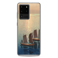 'Glittering Sea' by Yoshida Hiroshi, 1926 - Samsung Phone Case