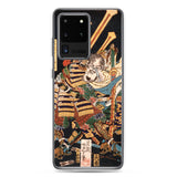 'Musashibo Benkei Fighting Nenoi Oyata' by Yoshitoshi, 1865 - iPhone Case - Samsung Phone Case