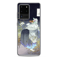 'The Cry Of The Fox' by Yoshitoshi, 1886 - Samsung Phone Case