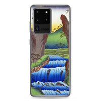 'Bichu: Go Valley' by Hiroshige, 1853 - Samsung Phone Case