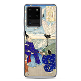 'Minamoto no Yoritomo' by Yoshitoshi, 1876 - Samsung Phone Case