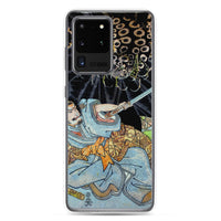 'Minamoto no Yorimitsu Is Attacked By A Demon Spider' by Kuniyoshi, ca. 1820 - Samsung Phone Case