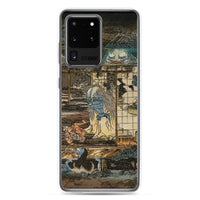 'Shozo Hayashiya's Ghost Stories: The Hundred Tales Of A Haunted House' by Kuniyoshi, ca. 1840 - Samsung Phone Case