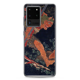 'Kobo Daishi Wards Off A Demon By Reciting The Tantra' by Hokusai, ca. 1840s - Samsung Phone Case