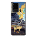 'Hachimantaro Yoshiie' by Yoshitoshi, 1886 - Samsung Phone Case