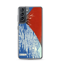 'South Wind, Clear Weather' by Hokusai, ca. 1830 - Samsung Phone Case