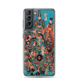 'One Hundred And Eight Heroes of the Shuihuzhuan' (Print 1) by Kuniyoshi, ca. 1830 - Samsung Phone Case