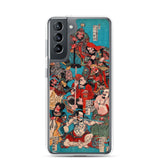 'One Hundred And Eight Heroes of the Shuihuzhuan' (Print 4) by Kuniyoshi, ca. 1830 - Samsung Phone Case