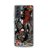 'Miyamoto Musashi Killing A Monster Bat' by Kuniyoshi, ca. 1830 - Samsung Phone Case