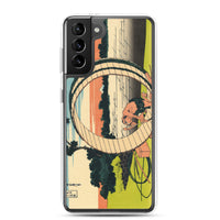 'A View of Fuji From A Field In Owari Province' by Hokusai, ca. 1830 - Samsung Phone Case