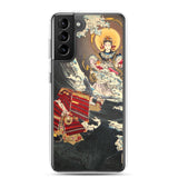 'Hojo Tokimasa Praying to the Sea Goddess' by Yoshitoshi, ca. 1885 - Samsung Phone Cases