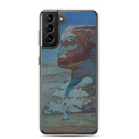 'The Sphinx At Night' by Yoshida Hiroshi, 1925 - Samsung Phone Case