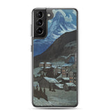 'The Matterhorn At Night' by Yoshida Hiroshi, 1925 - Samsung Phone Case