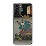 'Musa: Miyamoto Musashi' by Kuniyoshi, 1852 - Samsung Phone Case