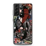 'Miyamoto Musashi Killing A Monster Bat' by Kuniyoshi, ca. 1830 - Samsung Phone Case