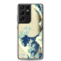 'The Great Wave Off Kanagawa' by Hokusai, ca. 1830 - Samsung Phone Cases