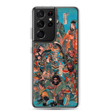 'One Hundred And Eight Heroes of the Shuihuzhuan' (Print 1) by Kuniyoshi, ca. 1830 - Samsung Phone Case