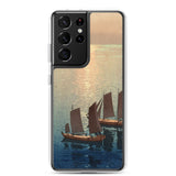 'Glittering Sea' by Yoshida Hiroshi, 1926 - Samsung Phone Case