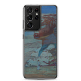 'The Sphinx At Night' by Yoshida Hiroshi, 1925 - Samsung Phone Case