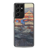 'The Grand Canyon' by Yoshida Hiroshi, 1925 - Samsung Phone Case