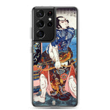 'Kanchikotsuritsu Shuki' by Kuniyoshi, ca. 1830 - Samsung Phone Case