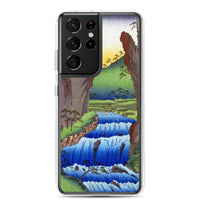 'Bichu: Go Valley' by Hiroshige, 1853 - Samsung Phone Case