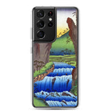 'Bichu: Go Valley' by Hiroshige, 1853 - Samsung Phone Case