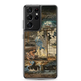 'Shozo Hayashiya's Ghost Stories: The Hundred Tales Of A Haunted House' by Kuniyoshi, ca. 1840 - Samsung Phone Case