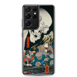 'Takiyasha the Witch and the Skeleton Spectre' (Middle Panel) by Kuniyoshi, ca. 1844 - Samsung Phone Case