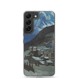 'The Matterhorn At Night' by Yoshida Hiroshi, 1925 - Samsung Phone Case