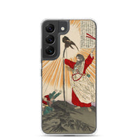 'Emperor Jimmu and the Yata Crow' by Yoshitoshi, 1880 - Samsung Phone Case